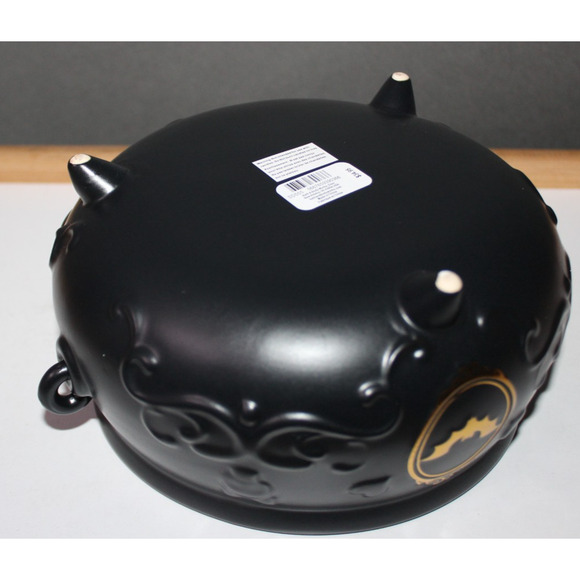 Bath & Body Works Black Footed Round Cauldron Body Care Holder Vanity Halloween - Picture 15 of 15